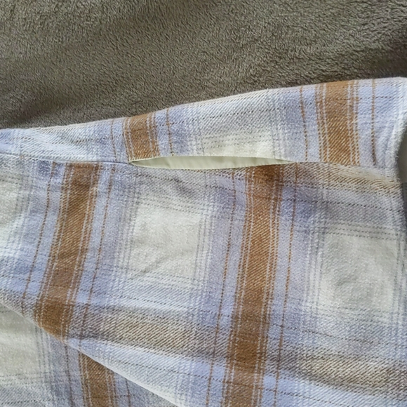 Lane Bryant Flannel Shacket Plaid Size 18/20 - Picture 6 of 10